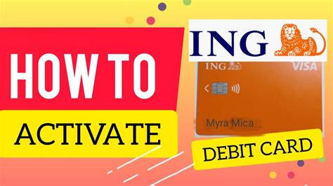 ing pay card activare